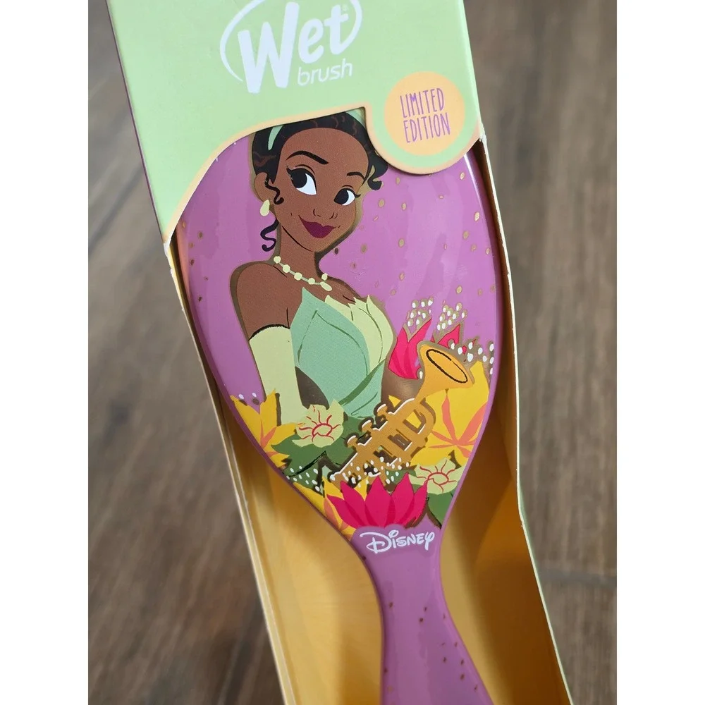 Wet Brush Disney Princess Tiana Original Detangler Hair Brush Limited Edition